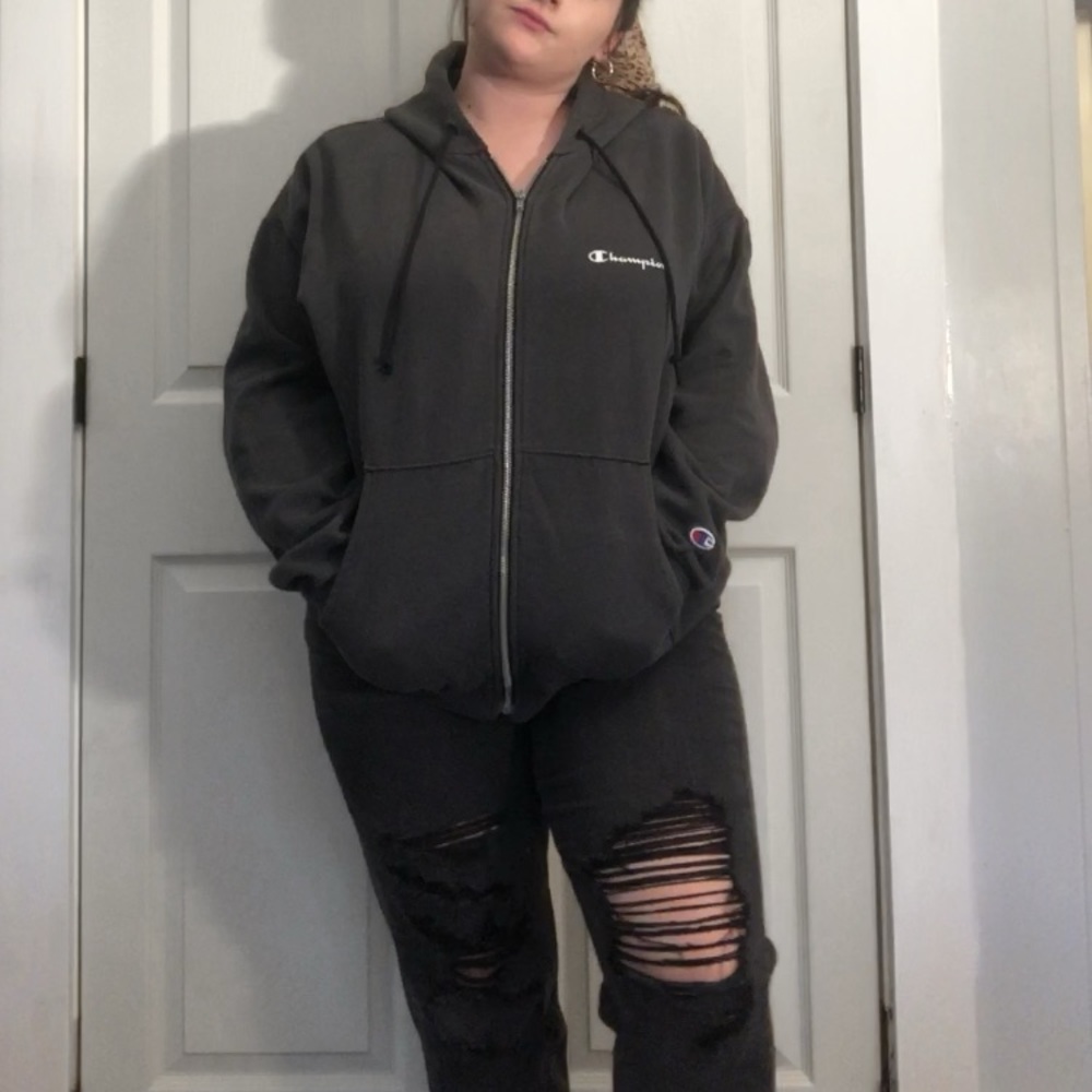 Champion zip up hoodie